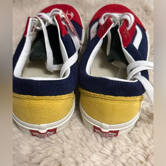 NWT Vans Old Skool Color Block Corduroy Sneakers - Picture 6 of 9